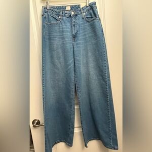 A New Day Blue Flare & Wide Leg Jeans